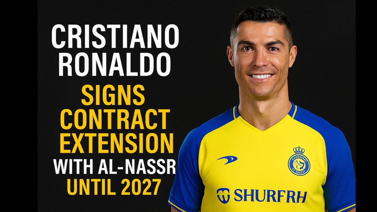Cristiano Ronaldo Extends Al-Nassr Contract Until 2027