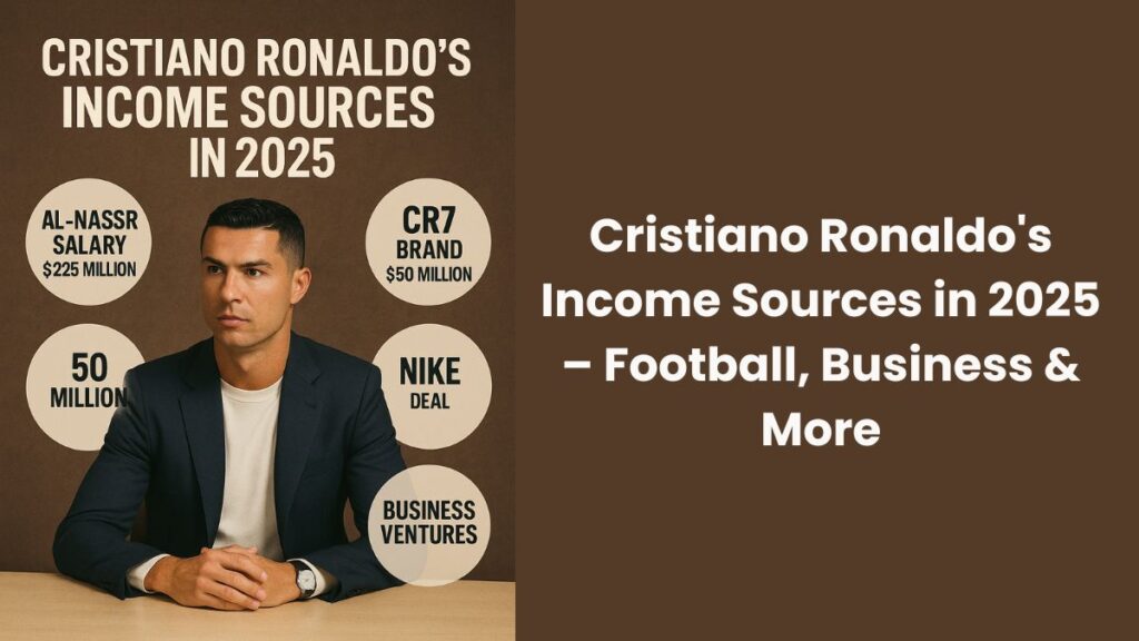 Cristiano Ronaldo's Income Sources in 2025